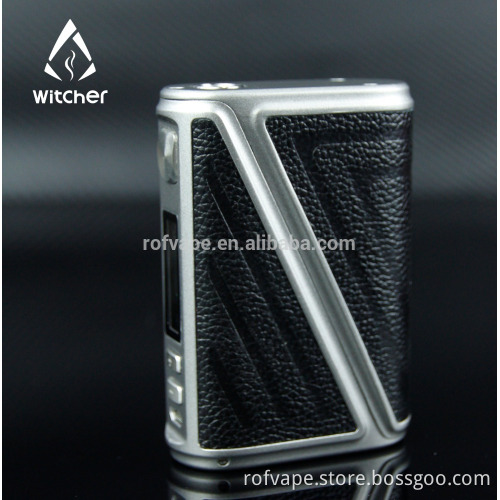 2017 Rofvape High End Calfskin 233w Warlock Z-Box 233 Box Mod vape mods